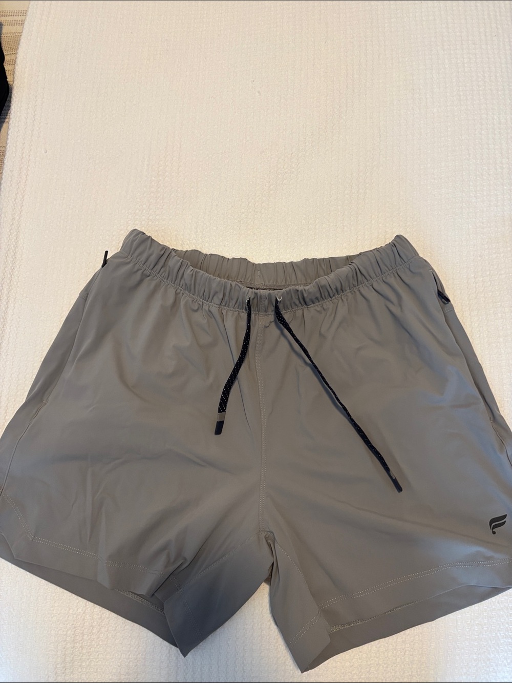 Fabletics Gray Athletic Drawstring Shorts